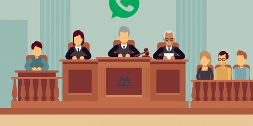 ¿Puedo utilizar las conversaciones de WhatsApp como prueba en un juicio?